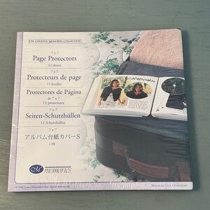 Creative Memories 7x7 Page Protectors Lot of 2